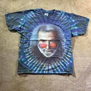 Vintage VTG 90’s Jerry Garcia Grateful Dead Tye Dye Graphic T-Shirt